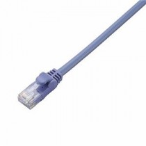 (まとめ)エレコム Cat6準拠LANケーブル LD-GPN/BU5【×5セット】