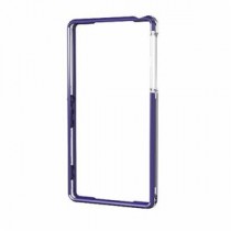 (まとめ)エレコム docomo SO-03F用ハイブリッドバンパー(パープル) PD-SO03FHVBPU【×2セット】