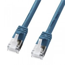(まとめ)サンワサプライ ツメ折れ防止カテゴリ5eSTPLANケーブル KB-STPTS-05BL【×3セット】
