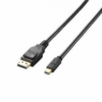 (まとめ)エレコム DisplayPort(TM)ケーブル CAC-DPM1220BK【×2セット】