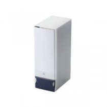 (まとめ)エレコム Blu-ray/DVD/CD用ディスクファイル 12枚収納 CCD-FB96BU【×3セット】