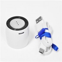 (まとめ)Libra ミニBluetoothスピーカー LBR-SP11WH【×2セット】