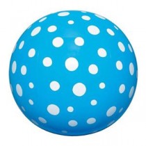 (まとめ)イガラシ 水玉ビーチボール 40cm ブルー BGP-540BL【×10セット】