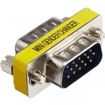 （まとめ）変換名人 変換プラグ VGA（オス）→VGA（オス）中継 VGAA-VGAAN【×20セット】