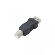 (まとめ)変換名人 変換プラグ USB A(メス)→USB B(オス) USBAB-BA【×20セット】