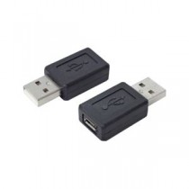 (まとめ)変換名人 変換プラグ USB A(オス)→microUSB(メス) USBAA-MCB【×20セット】