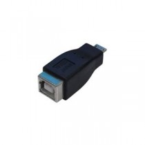 (まとめ)変換名人 変換プラグ USB B(メス)→microUSB(オス) USBBB-MCA【×10セット】