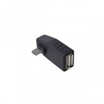 (まとめ)変換名人 変換プラグ microHOST 左L型 USBMCH-LL【×20セット】