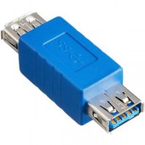 (まとめ)変換名人 変換プラグ USB3.0 A(メス)-A(メス) USB3AB-AB【×10セット】