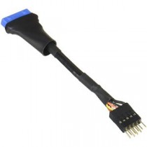 (まとめ)変換名人 M/B USB変換 USB3.0(20p) to 2.0(10p) MB-USB3/2【×10セット】