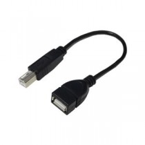 (まとめ)変換名人 USBケーブル20 A(メス) to B(オス) USBAB/BA20【×10セット】