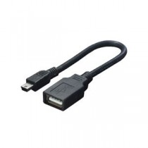 （まとめ）変換名人 miniUSB HOSTケーブル USB-M5H／CA20【×20セット】