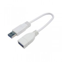 (まとめ)変換名人 USB3.0ケーブル A延長20 USB3A-AB/CA20【×10セット】