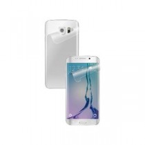 (まとめ)エレコム Galaxy S6 edge用薄型フィルム反射防止・背面付き PM-SCG6EFLUW【×5セット】
