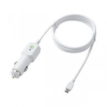 (まとめ)エレコム QuickCharge 2.0車載充電器 MPA-CCQC201WH【×2セット】