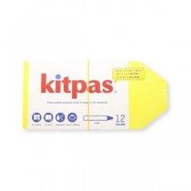 (まとめ)日本理化学工業 キットパス ラージ12色 KPL-12C【×3セット】
