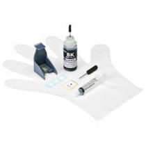 (まとめ)サンワサプライ 詰め替えインクHP61用 INK-H61B30S【×3セット】