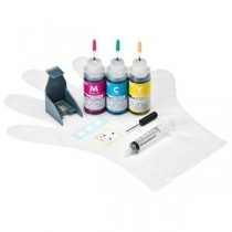 (まとめ)サンワサプライ 詰め替えインクHP61用 INK-H61S30S【×2セット】
