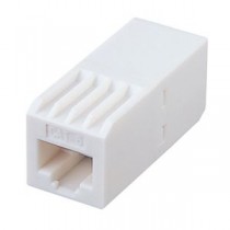 (まとめ)サンワサプライ RJ-45中継アダプタ(カテゴリ6) ADT-EX-6N【×5セット】