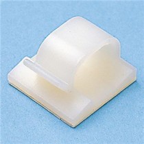 （まとめ）サンワサプライ 電源コードホルダー（3P用） CA-510N【×10セット】