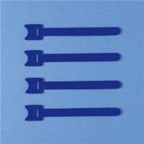 (まとめ)サンワサプライ ケーブルタイ(面ファスナー) CA-MF1BN【×10セット】
