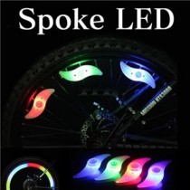 (まとめ)ITPROTECH スポーク LEDライト レッド YT-SPLED-RD【×20セット】