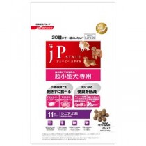 【訳あり・在庫処分】日清ペットフード JPスタイル 超小型犬専用 11歳以上のシニア犬用（ドライタイプ） 700g 【犬用・フード】 【ペット用品】　【賞味期限：2017年06月01日】