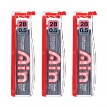 （業務用セット） ぺんてる ハイポリマーAin 0.5mm 2B 1パック（40本×3個） 【×10セット】