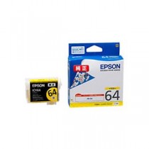 【純正品】 EPSON エプソン インクカートリッジ 【ICY64 イエロー】