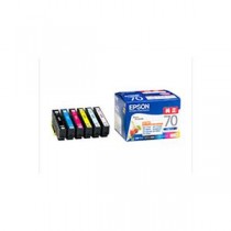 【 純正品 】 EPSON エプソン インクカートリッジ 【IC6CL70 6色パック】