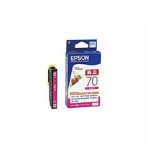 【 純正品 】 EPSON エプソン インクカートリッジ 【ICM70 マゼンタ 】