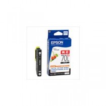 【 純正品 】 EPSON エプソン インクカートリッジ 【ICBK70L ブラック 増量】