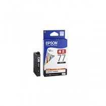 【純正品】 EPSON エプソン インクカートリッジ 【ICBK 77 ブラック】