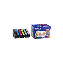 【 純正品 】 EPSON エプソン インクカートリッジ/トナーカートリッジ 【IC6CL80L 増量6色パック】