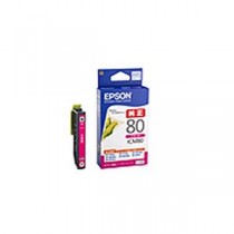 【 純正品 】 EPSON エプソン インクカートリッジ/トナーカートリッジ 【ICM80 マゼンタ】