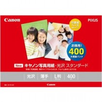 キヤノン 写真用紙・光沢 スタンダード L判 400枚 0863C003