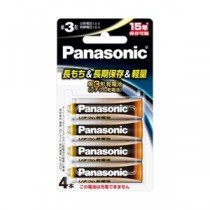 パナソニック（家電） 1.5Vリチウム乾電池 単3形 4本パック FR6HJ/4B