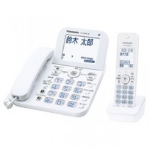 パナソニック（家電） コードレス電話機（子機1台付き）（ホワイト） VE-GD60DL-W