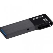 SONY USB3.1 Gen1対応 高速USBメモリー（100MB/s） コンパクトメタルボディ8GB USM8W3 B
