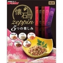 〔まとめ〕 キャットフード ペットフード ペットライン 懐石 zeppin 5つの楽しみ 220g 12セット 日本製 猫用品 ペット用品【代引不可】