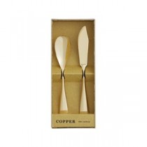 COPPER the cutlery ギフトセット 2pc /Gold mirror (アイスクリームスプーン＆バターナイフ)