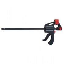 （業務用10セット）TRAD クイックバークランプ/締め具 【最大締付け幅：150mm】 樹脂カバー付き TR-QBC150 〔業務用/DIY/日曜大工〕