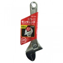 （まとめ）H&H モンキーレンチ/作業工具 【100mm】 目盛付き JIS/H級 MJ-100 〔業務用/DIY用品/日曜大工/スパナ〕【×20セット】
