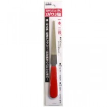 （まとめ）H&H ダイヤシャープナー/三角ヤスリ両面 【#300/#600】 レッドグリップ(赤) 〔業務用/家庭用/園芸/DIY〕【×20セット】
