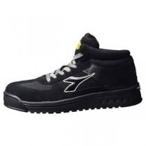 【セーフティシューズ DIADORA ディアドラ】 EGRET (イーグレット) EG222 【カラー】ブラック/ブラック/ブラック 【サイズ】23cm EEE