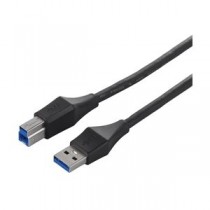 バッファロー(サプライ) ユニバーサルコネクター USB3.0 A to B ケーブル 3.0m ブラック BSUABU330BK