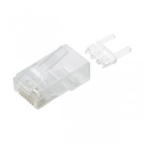 エレコム RJ45コネクタ/Cat6対応/単線ヨリ線共通/ツメ折れ防止コネクタ/10個入り LD-6RJ45T10/T