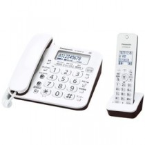 パナソニック(家電) コードレス電話機(子機1台付き)(ホワイト) VE-GD24DL-W