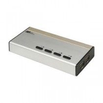 ラトックシステム パソコン自動切替器USB接続DVI・Audio対応(PC4台用) REX-430UDA