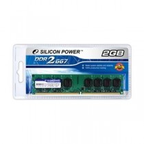 シリコンパワー メモリモジュール 240Pin DIMM DDR2-667(PC2-5300) 2GBブリスターパッケージ SP002GBLRU667S02